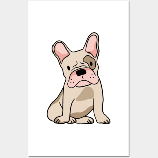 Pug illustration Posters and Art